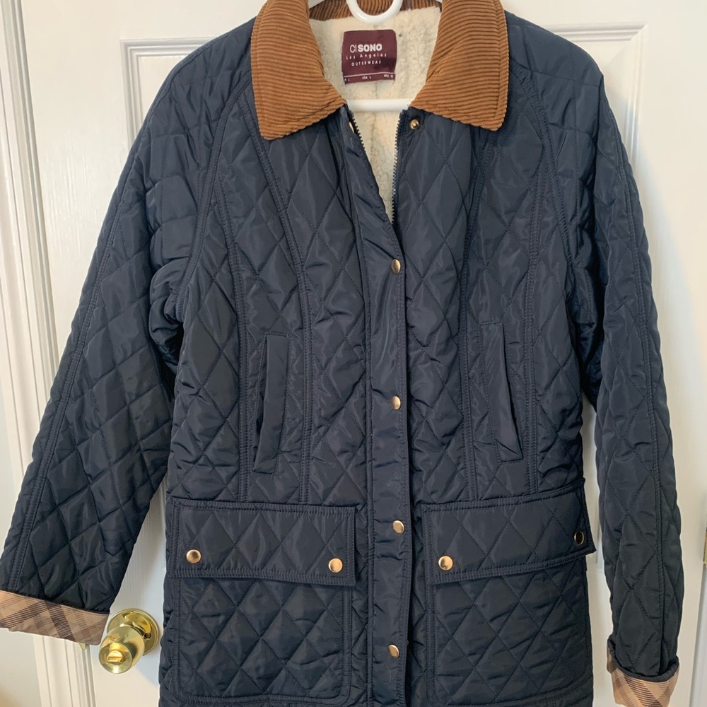 Blue Field Coat